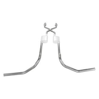 Pypes® - 409 SS Header-Back Exhaust System with Split Side Exit