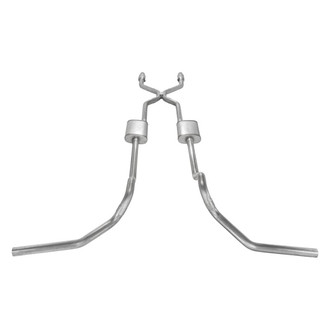 Pypes® - 409 SS Header-Back Exhaust System with Split Side Exit