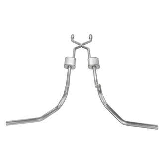 Pypes® - 409 SS Header-Back Exhaust System with Split Side Exit