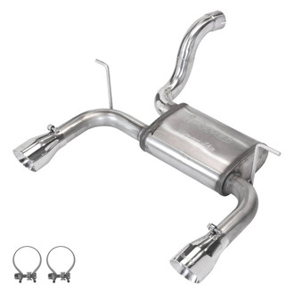 Pypes® - 409 SS Axle-Back Exhaust System with Split Rear Exit