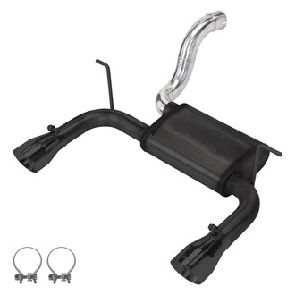 Pypes® - 409 SS Axle-Back Exhaust System with Split Rear Exit