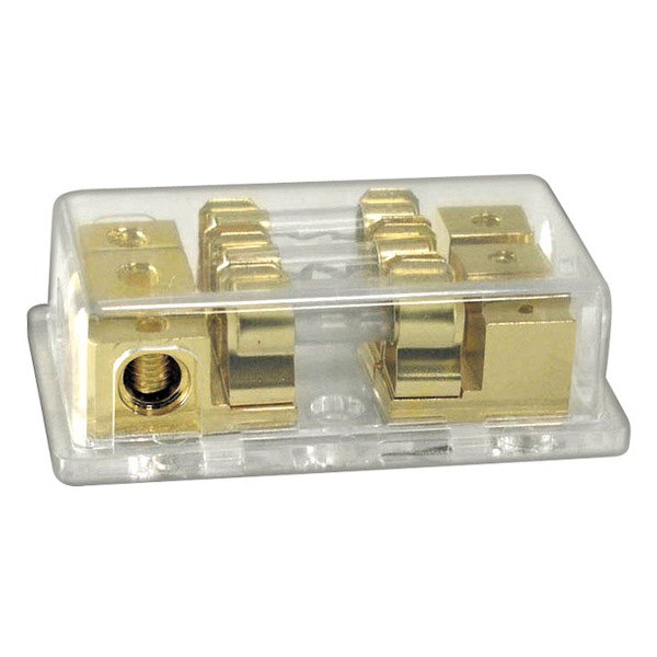 Pyramid® - 8/10/12 Gauge 3 In/3 Out AGU Fuse Holder