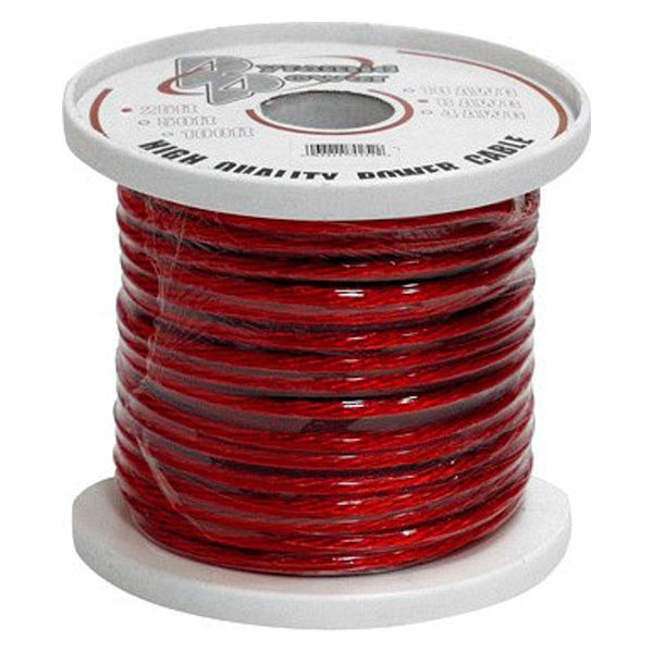 Pyramid® - 8 AWG Single 25' Red Stranded GPT Ground Wire