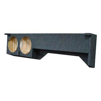 QPower® - 10" 2-Hole Downward-Firing Sealed Subwoofer Enclosure