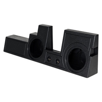 QPower® - QBomb Series 10" 2-Hole Forward-Firing Ported Subwoofer Enclosure