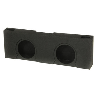 QPower® - QBomb Series 12" 2-Hole Upward-Firing Sealed Subwoofer Enclosure
