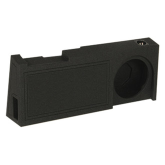QPower® - QBomb Series 10" 1-Hole Forward-Firing Sealed Subwoofer Enclosure