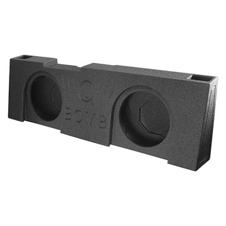 QPower® - QBomb Series 12" 2-Hole Upward-Firing Ported Subwoofer Enclosure