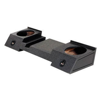 QPower® - QBomb Series 10" 2-Hole Sealed Subwoofer Enclosure