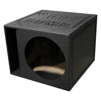 QPower® - QBomb Series 15" 1-Hole Forward-Firing Ported Subwoofer Box