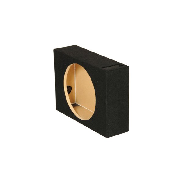 QPower® - 12" 1-Hole Forward-Firing Ported Subwoofer Box with an Outer Carton