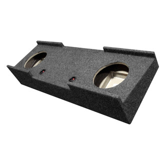 QPower® - 10" 2-Hole Downward-Firing Sealed Subwoofer Enclosure