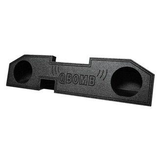 QPower® - QBomb Series 12" 2-Hole Upward-Firing Sealed Subwoofer Enclosure