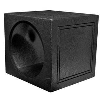 QPower® - QBomb Series 15" 1-Hole Forward-Firing Sealed Subwoofer Boxes