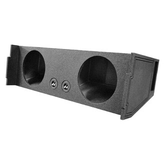QPower® - QBomb Series 12" 2-Hole Downward-Firing Ported Subwoofer Enclosure