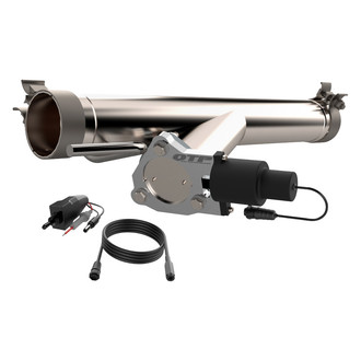 QTP® - Aggressor 304 SS Natural Exhaust Cutout Pipe
