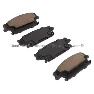 Quality-Built® - New Semi-Metallic Rear Disc Brake Pads