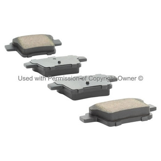 Quality-Built® - New Ceramic Rear Disc Brake Pads