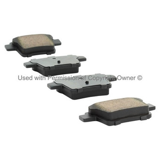 Quality-Built® - New Semi-Metallic Rear Disc Brake Pads