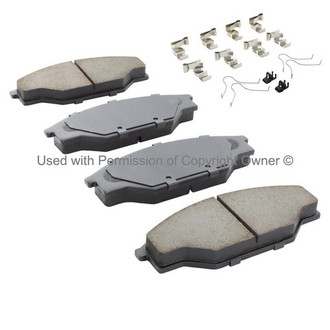 Quality-Built® - Premium New Semi-Metallic Front Disc Brake Pads