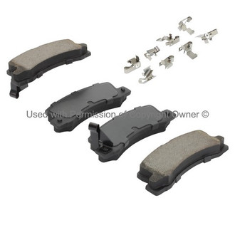Quality-Built® - Premium New Ceramic Rear Disc Brake Pads