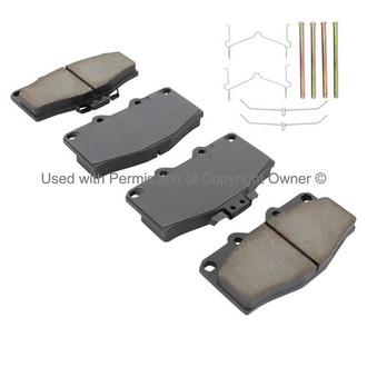 Quality-Built® - Premium New Ceramic Front Disc Brake Pads