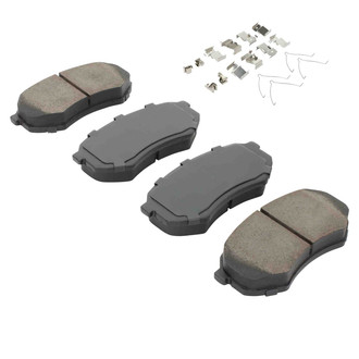 Quality-Built® - Premium New Semi-Metallic Front Disc Brake Pads