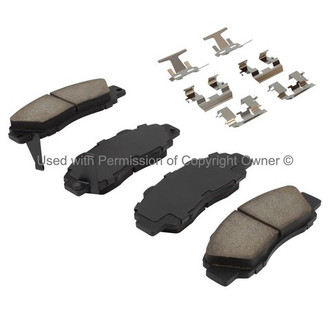 Quality-Built® - Premium New Ceramic Front Disc Brake Pads