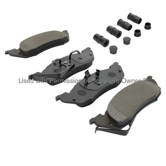 Quality-Built® - Premium New Semi-Metallic Front Disc Brake Pads