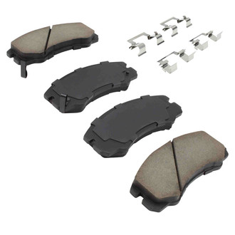 Quality-Built® - Premium New Semi-Metallic Front Disc Brake Pads