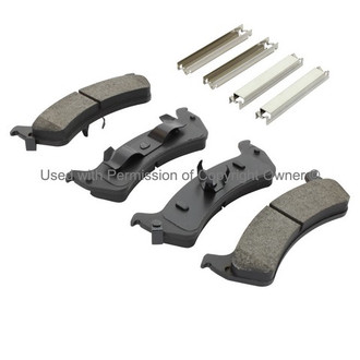 Quality-Built® - Premium New Semi-Metallic Rear Disc Brake Pads