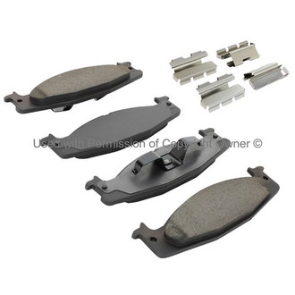 Quality-Built® - Premium New Ceramic Front Disc Brake Pads