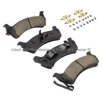 Quality-Built® - Premium New Ceramic Rear Disc Brake Pads