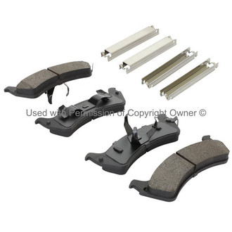 Quality-Built® - Premium New Ceramic Rear Disc Brake Pads