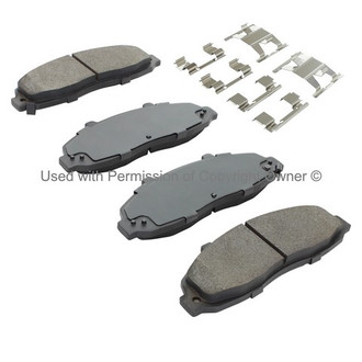 Quality-Built® - Premium New Ceramic Front Disc Brake Pads