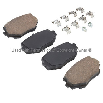 Quality-Built® - Premium New Ceramic Front Disc Brake Pads