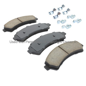 Quality-Built® - Premium New Ceramic Front Disc Brake Pads