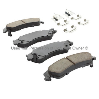 Quality-Built® - Premium New Ceramic Rear Disc Brake Pads