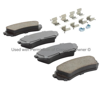 Quality-Built® - Premium New Ceramic Rear Disc Brake Pads