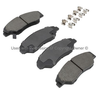 Quality-Built® - Premium New Semi-Metallic Front Disc Brake Pads