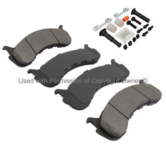 Quality-Built® - Premium New Semi-Metallic Front Disc Brake Pads