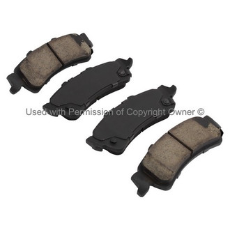 Quality-Built® - Premium New Ceramic Rear Disc Brake Pads