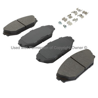 Quality-Built® - Premium New Ceramic Front Disc Brake Pads