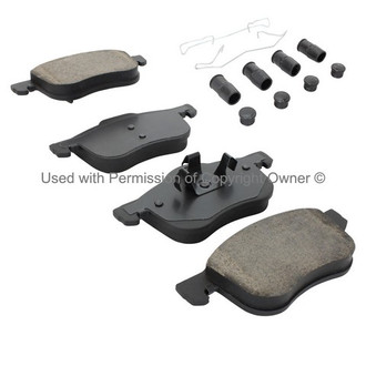 Quality-Built® - Premium New Semi-Metallic Front Disc Brake Pads