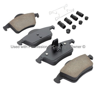 Quality-Built® - Premium New Semi-Metallic Rear Disc Brake Pads