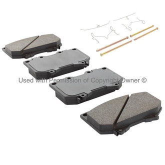 Quality-Built® - Premium New Semi-Metallic Front Disc Brake Pads