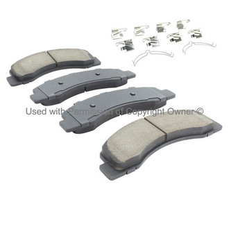 Quality-Built® - Premium New Ceramic Front Disc Brake Pads