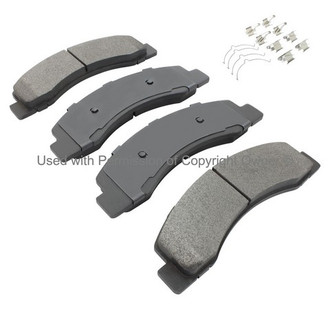 Quality-Built® - Premium New Semi-Metallic Front Disc Brake Pads