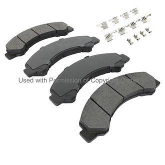 Quality-Built® - Premium New Semi-Metallic Front Disc Brake Pads