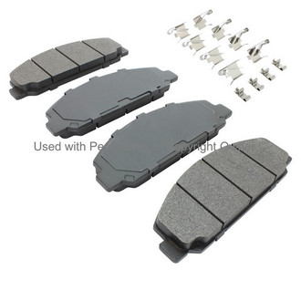 Quality-Built® - Premium New Semi-Metallic Front Disc Brake Pads